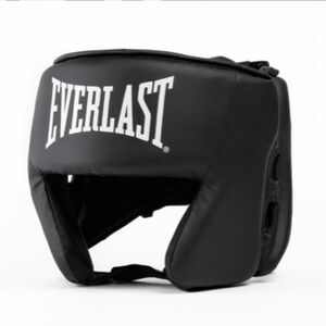 Everlast Core Boxing Headgear Lightweight, Adjustable Sparring Helmet Used O/S